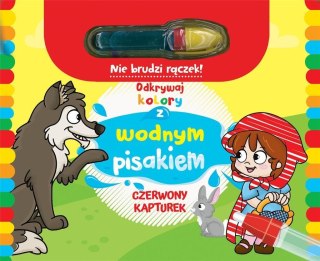 Odkrywaj kolory z wodnym pisakiem. Czerwony..