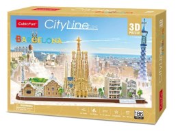 Puzzle 3D Cityline Barcelona