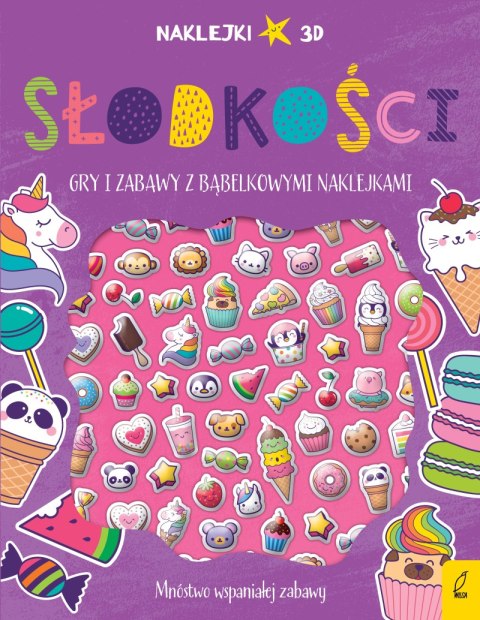 Słodkości. Wypukłe naklejki Słodkości. Wypukłe naklejki