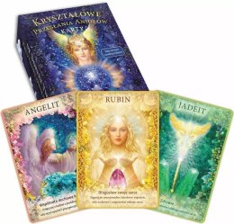 Kryształowe przesłania aniołów 44 karty + książka