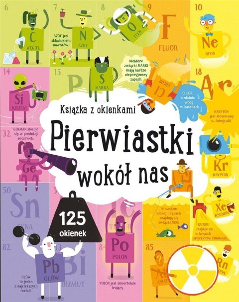 Pierwiastki wokół nas. Książka z okienkami