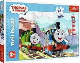 Puzzle 24 maxi Tomek i Percy na torach TREFL
