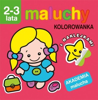 Akademia malucha. Maluchy. Kolorowanka