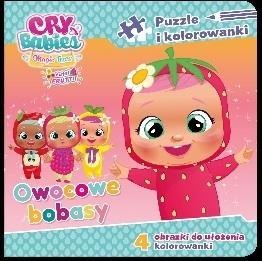 Cry babies. Puzzle i kolorowanki. Owocowe bobasy