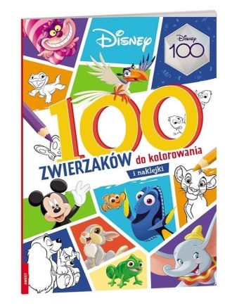 Disney. 100 zwierzaków do kolorowania