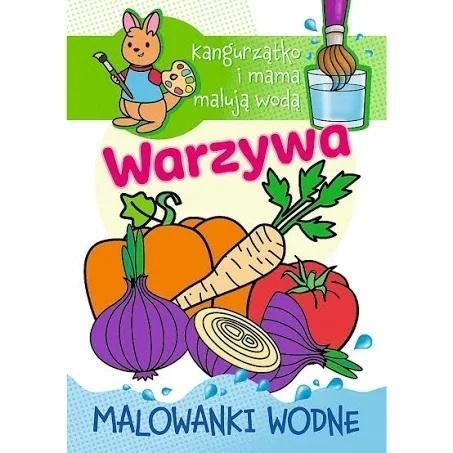 Kangurzątko i mama malują wodą, Warzywa