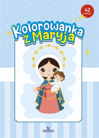 Kolorowanka z Maryją