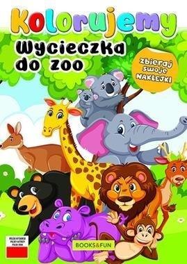 Kolorujemy. Wycieczka do zoo