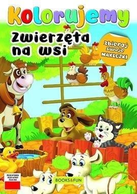 Kolorujemy. Zwierzeta na wsi