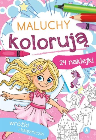 Maluchy kolorują. Wróżki i księżniczki