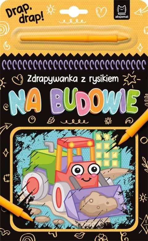 Na budowie. Zdrapywanka z rysikiem Na budowie. Zdrapywanka z rysikiem