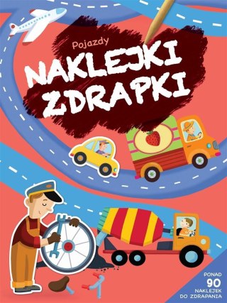 Naklejki zdrapki. Pojazdy