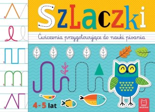 Szlaczki. Ćwiczenia przygotowujące do pisania 4-5