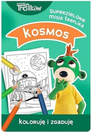 Trefliki. Koloruję i zgaduję Kosmos