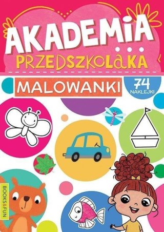 Akademia przedszkolaka. Malowanki