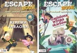 Escape Books Pakiet: Klątwa Faraona + Zaginiona..