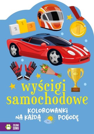 Kolorowanki na każdą pogodę. Wyścigi samochodowe