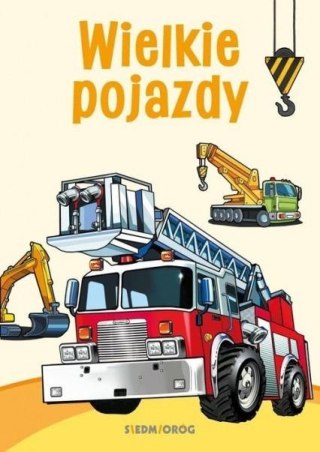 Kolorowanki poznawcze - Wielkie pojazdy