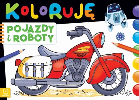 Koloruję pojazdy i roboty