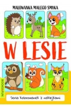 Malowanka małego smyka. W lesie Malowanka małego smyka. W lesie