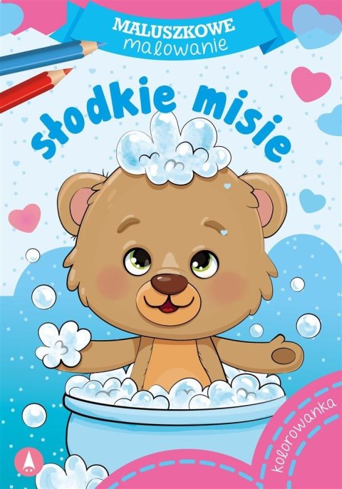 Maluszkowe malowanie. Słodkie misie Maluszkowe malowanie. Słodkie misie