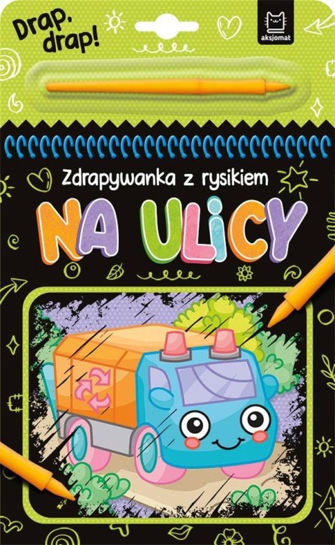 Na ulicy. Zdrapywanka z rysikiem Na ulicy. Zdrapywanka z rysikiem