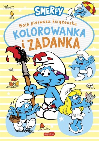 Smerfy. Kolorowanka i zadanka