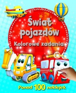 Świat pojazdów. Kolorowe zadania