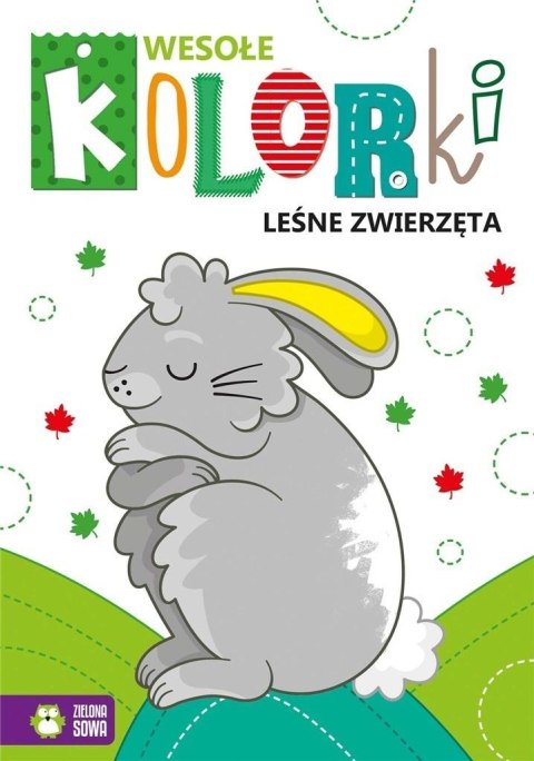 Wesołe kolorki. Leśne zwierzęta Wesołe kolorki. Leśne zwierzęta