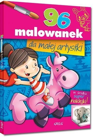 96 malowanek dla małej artystki