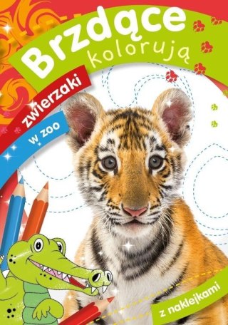 Brzdące kolorują. Zwierzaki w zoo