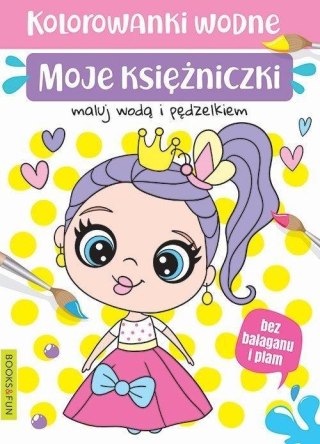 Kolorowanki wodne - Moje księżniczki