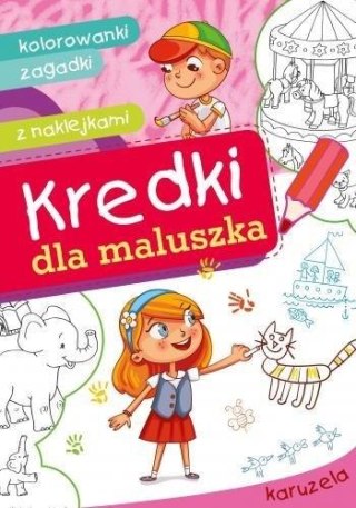 Kredki dla maluszka. Karuzela