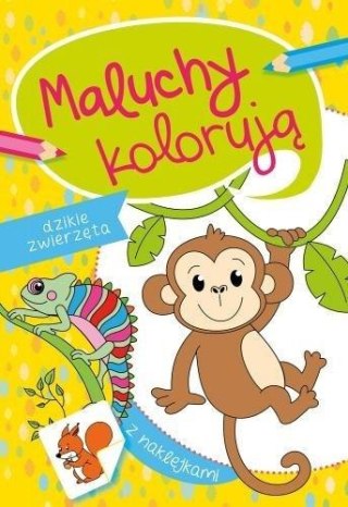 Maluchy kolorują. Dzikie zwierzęta