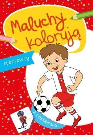 Maluchy kolorują. Sportowcy