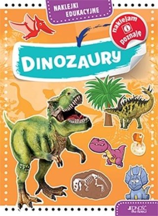 Naklejki edukacyjne. Dinozaury