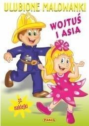 Ulubione malowanki - Wojtuś i Asia Ulubione malowanki - Wojtuś i Asia