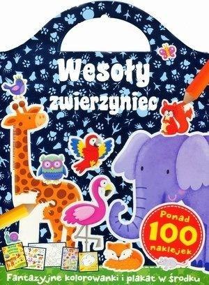 Wesoły zwierzyniec. Fantazyjne kolorowanki