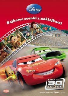 Bajkowe scenki z naklejkami - Filmy Disney/Pixa