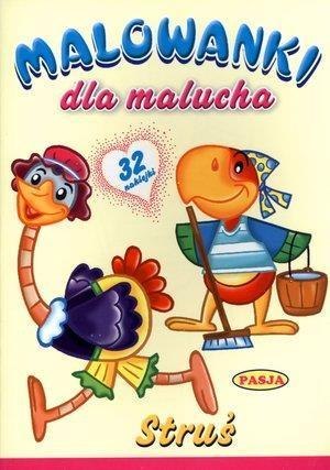 Malowanki dla malucha - Struś PASJA