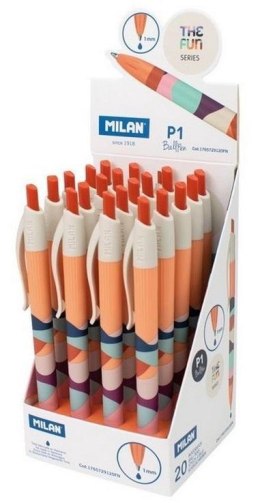 Długopis P1 The Fun niebieski (20szt) MILAN