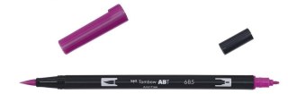 Flamaster dwustronny akwar. deep magenta (6szt)