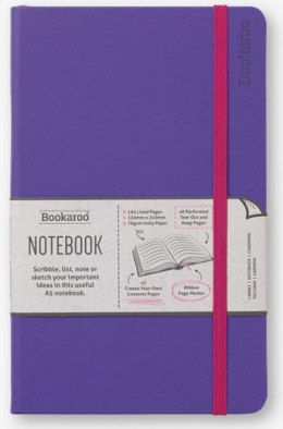 Bookaroo Notatnik Journal A5 - Fioletowy