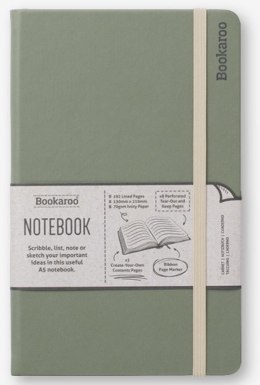 Bookaroo Notatnik Journal A5 - Zielony
