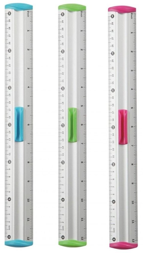 Linijka z uchwytem Measure Clip 30cm MIX