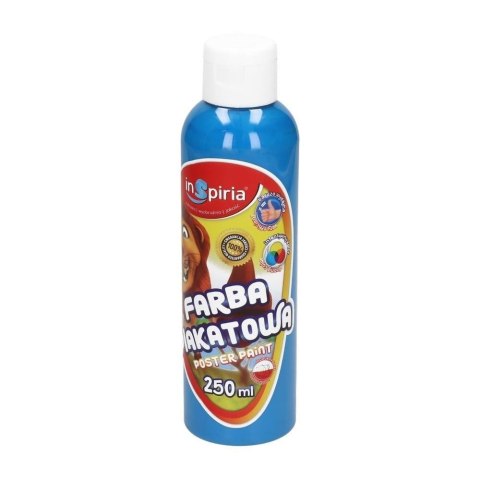 Farba plakatowa niebieska 250ml