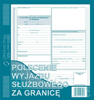 Polecenie wyjazdu służbowego za granicę