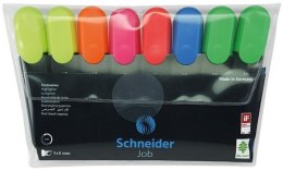 Zakreślacze Job mix kolorów 8szt