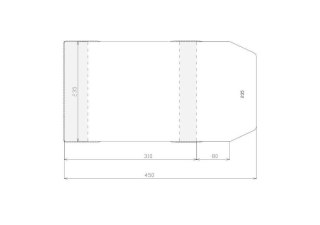 Okładka regulowana 235x390mm (50szt)