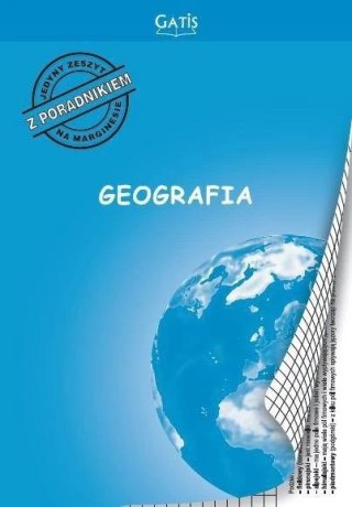 Zeszyt z poradnikiem A5/60k kratka Geografia